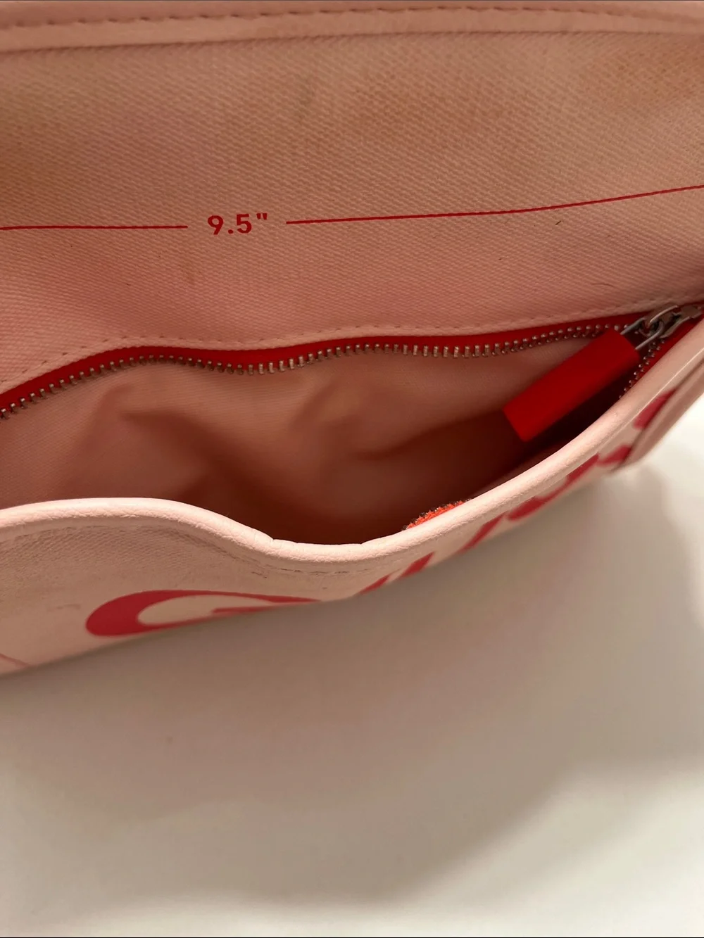 Glossier beauty bag